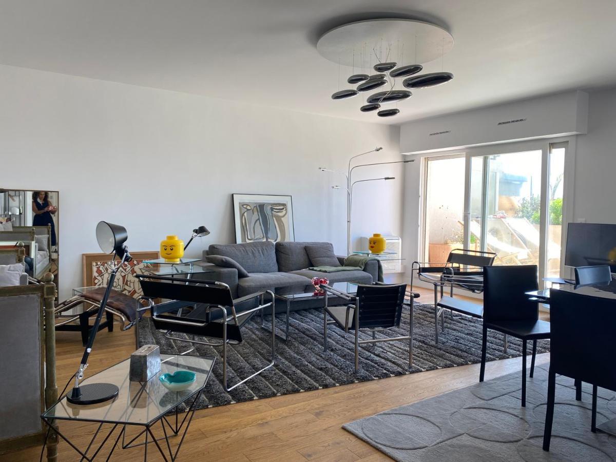 T3 Climatise Villa Juana Avec Parking Et Proche Plage Antibes Zewnętrze zdjęcie