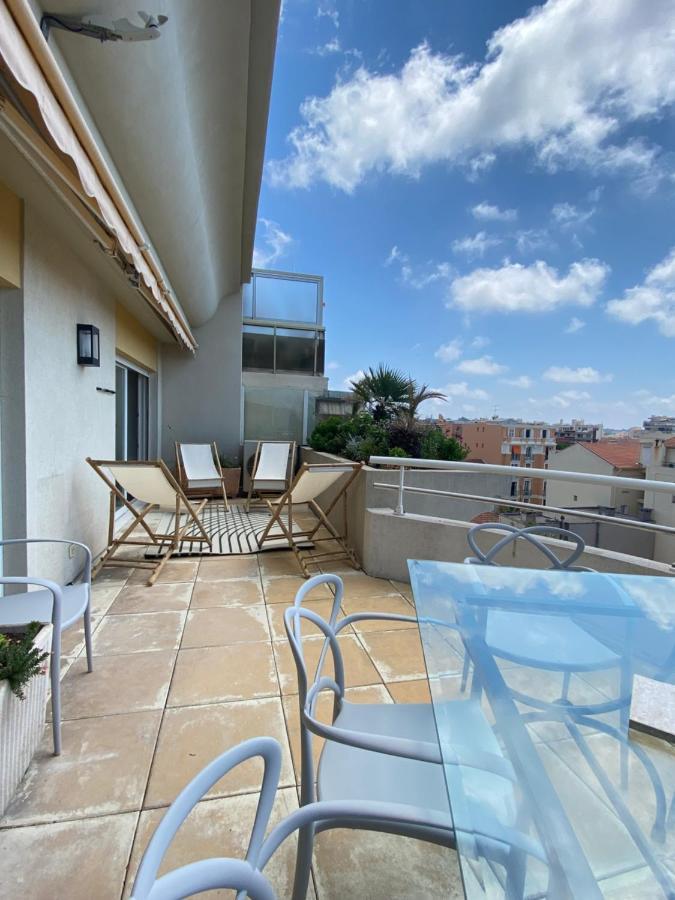 T3 Climatise Villa Juana Avec Parking Et Proche Plage Antibes Zewnętrze zdjęcie